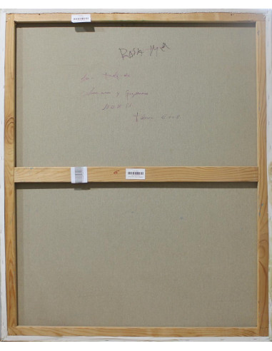 Limón y jazmines | Cuadro al óleo de Ana Delgado