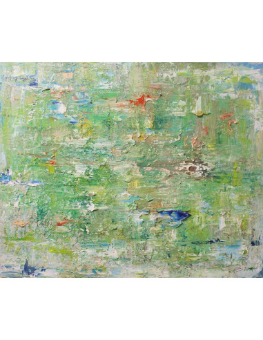 Ana Delgado: Green abstract