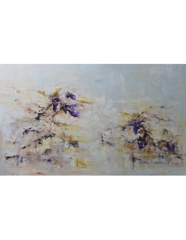 Lirios | Cuadro al óleo de Ana Delgado