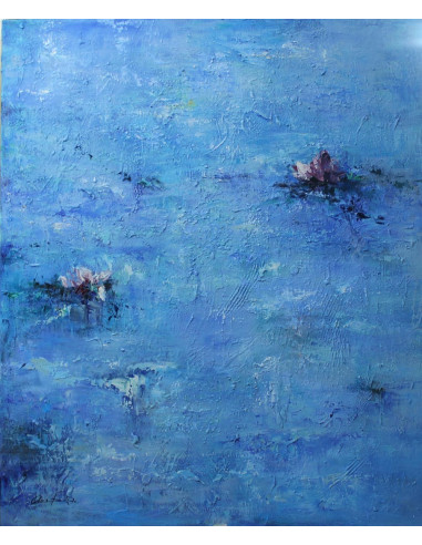 Ana Delgado: Water lilies I