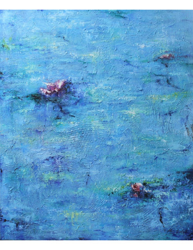 Ana Delgado: Water lilies II