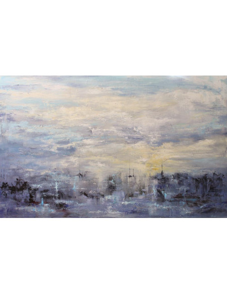 Amanecer | Cuadro al óleo de Ana Delgado