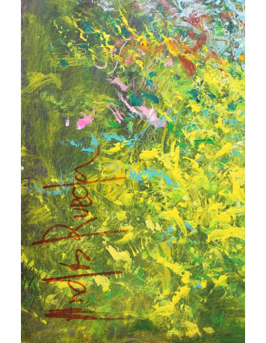 Árbol de la espuma | Cuadro al óleo de Andrés Rueda