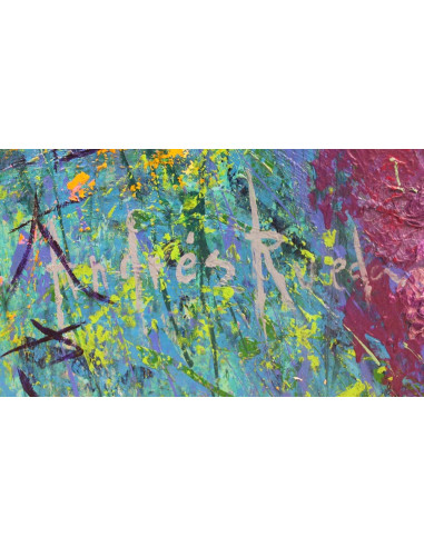 Delirios | Cuadro al óleo de Andrés Rueda