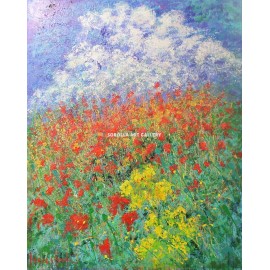 Entre flores y el cielo