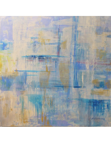 Carmen Schamann: Abstract in blue