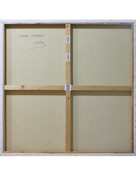 Abstracto en azul | Cuadro al óleo de Carmen Schamann