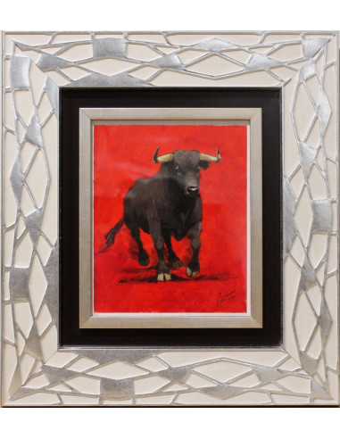 "Ese toro" | Cuadro al óleo de Enrique Pastor