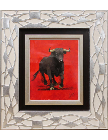 "Ese toro" | Cuadro al óleo de Enrique Pastor
