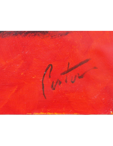 "Ese toro" | Cuadro al óleo de Enrique Pastor