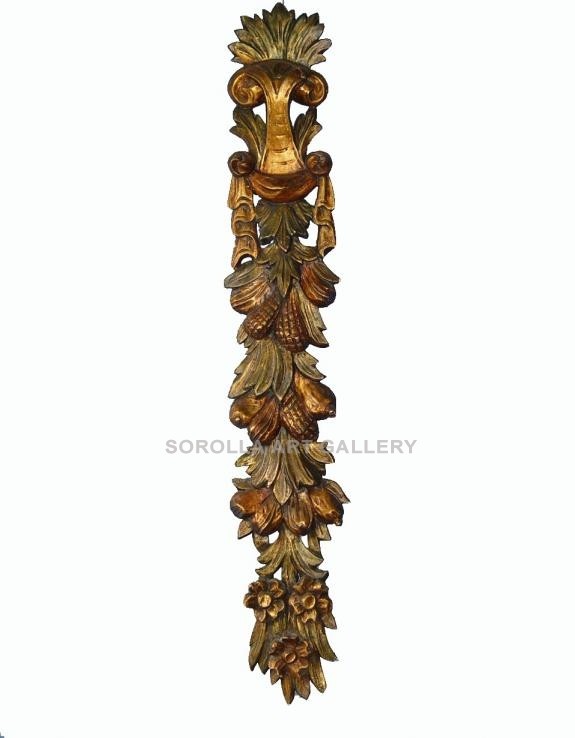 Overdoors on wood: Bouquet of Fruits - 122 cm