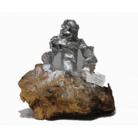 Sculptures: Menina Silver Swarovski (nº 179)