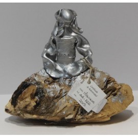 Sculptures: Menina Silver Swarovski (nº 166)