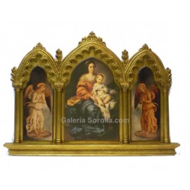 Altarpieces - Triptychs: Fixed-wing triptych