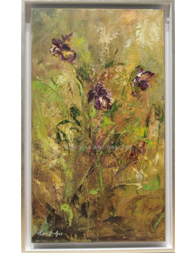 Ana Delgado: Mallow flowers
