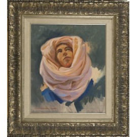 Figure with turban