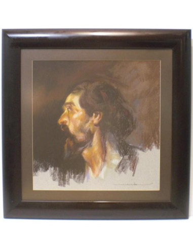 José María Menacho: Head of a man