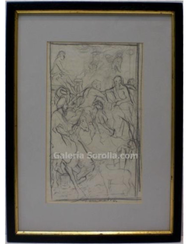 José María Menacho: Dibujo