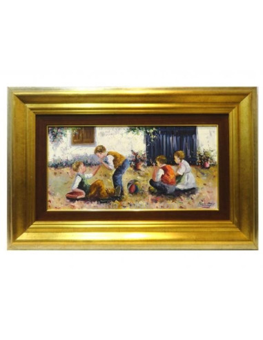 Montse Araez: Children playing 