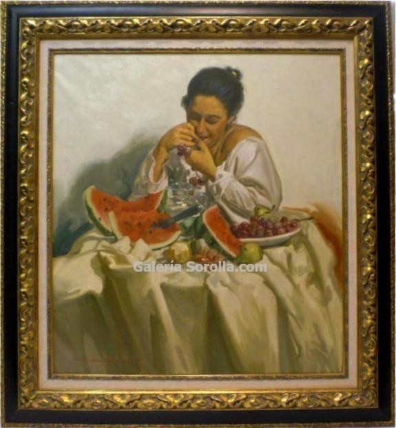 José María Menacho: Grapes and watermelon