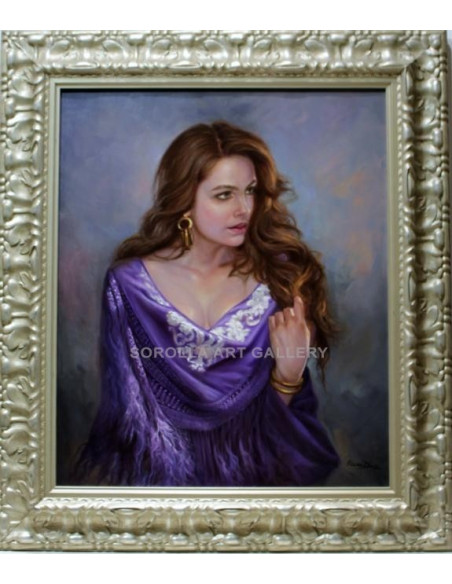 Mario Díaz: Woman with Shawl