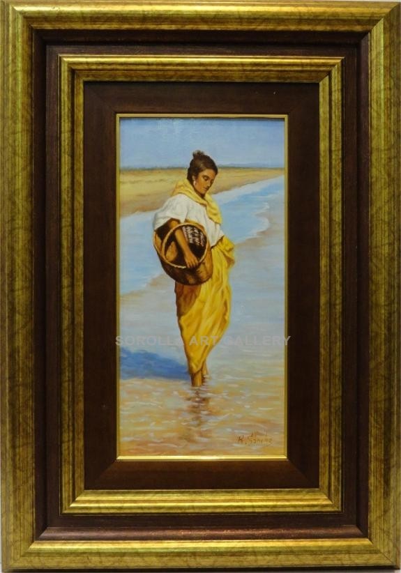 Rafael Sánchez: Figure on the beach