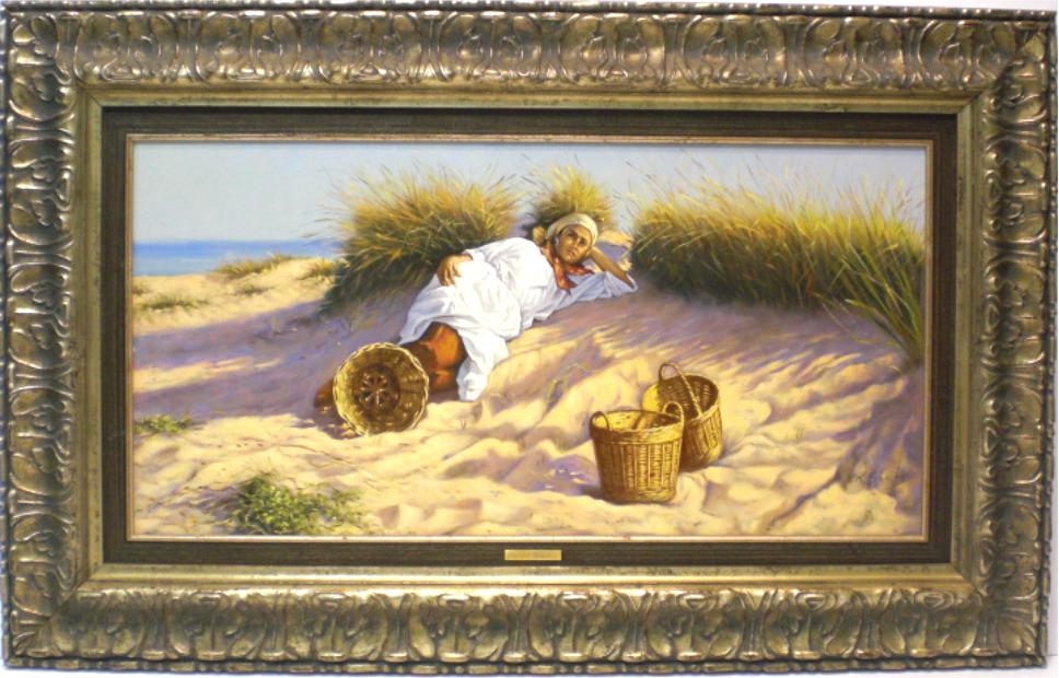 Rafael Sánchez: original oil paintings for sale online in Sorolla Art Gallery