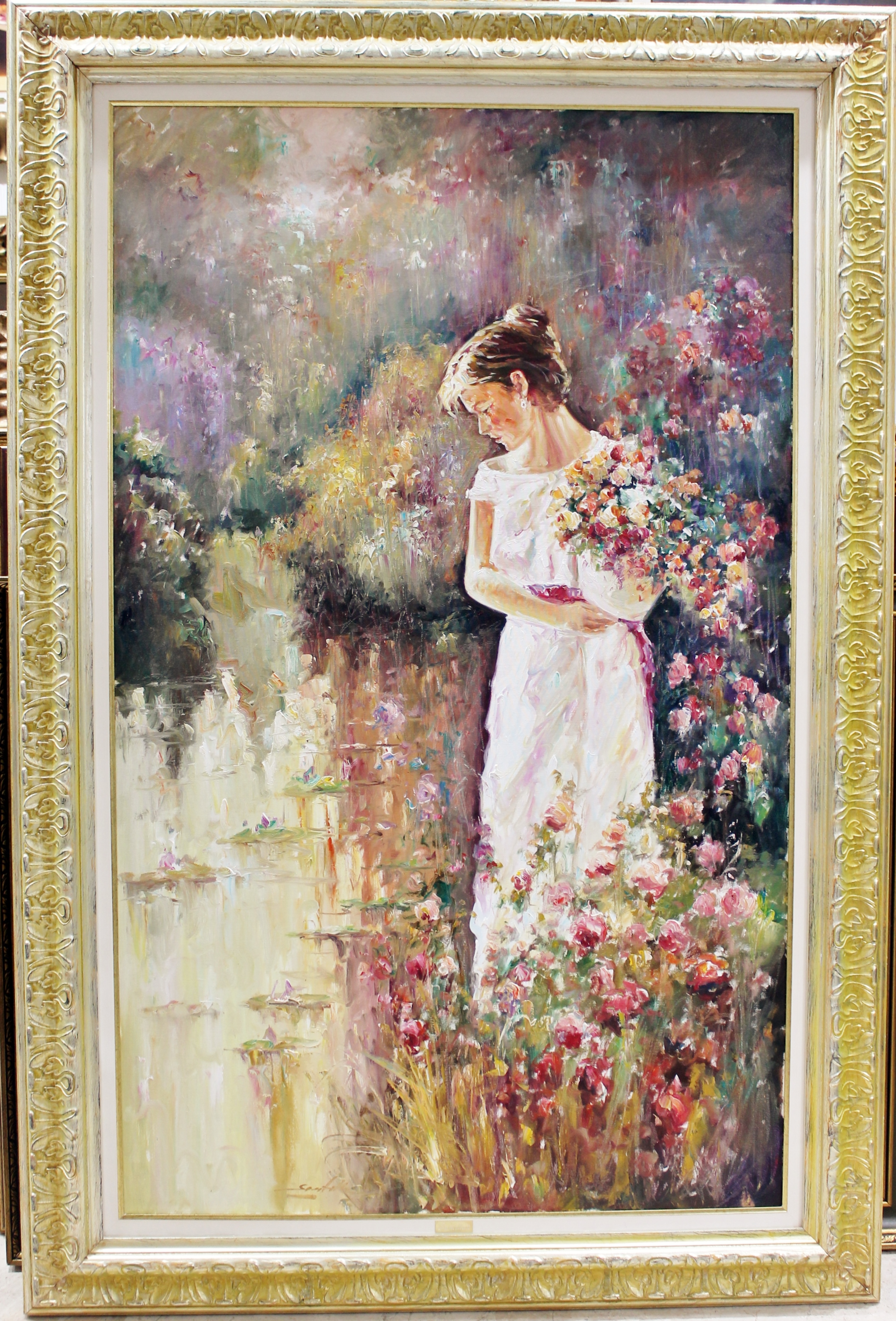 Santillán: original oil paintings for sale online in Sorolla Art Gallery